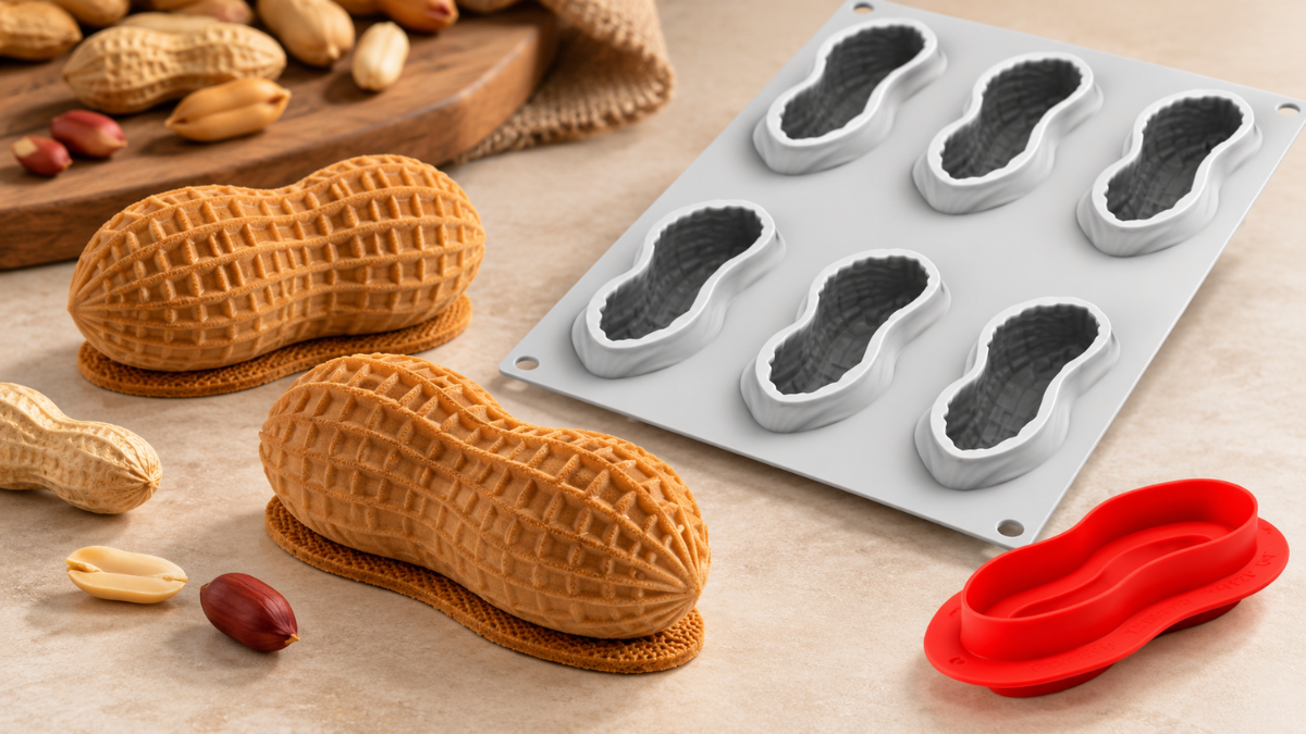 Trompe-l’œil cacahuète : 6 entremets cacahuète & chocolat