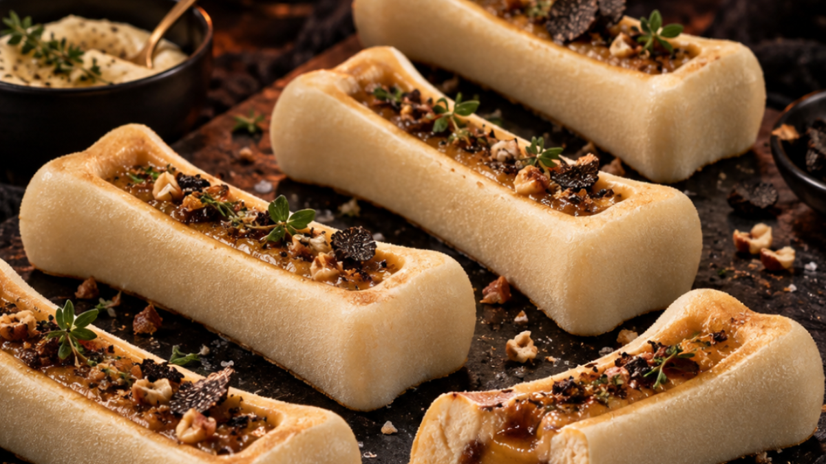 Os apéritifs d’Halloween aux noisettes, parmesan & herbes de Provence