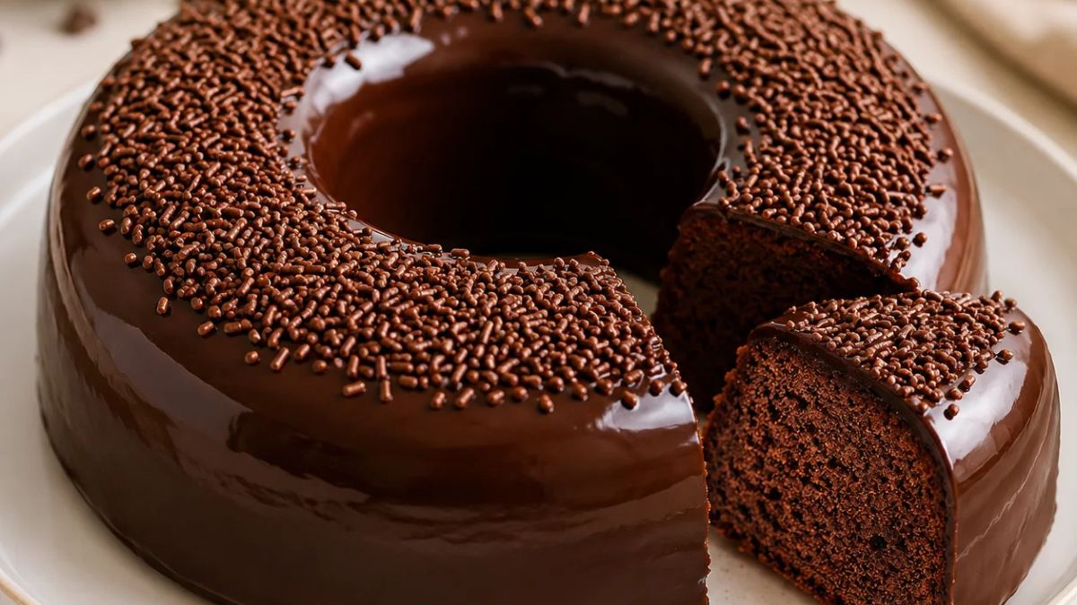 Savarin au chocolat au lait
