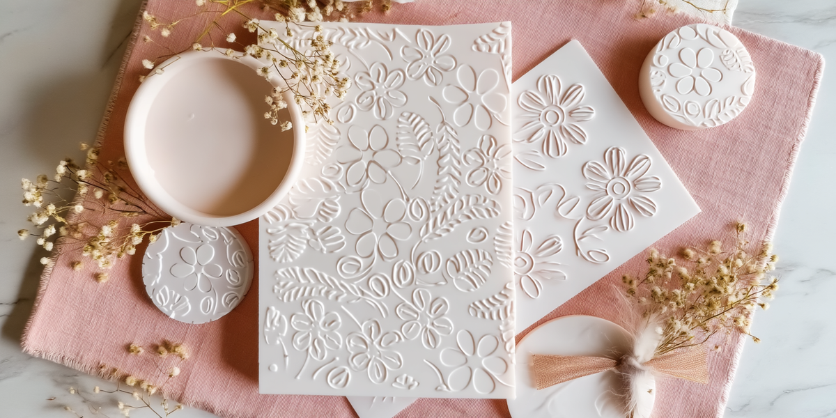 Tapis de décoration à motifs floraux pour pâtisserie