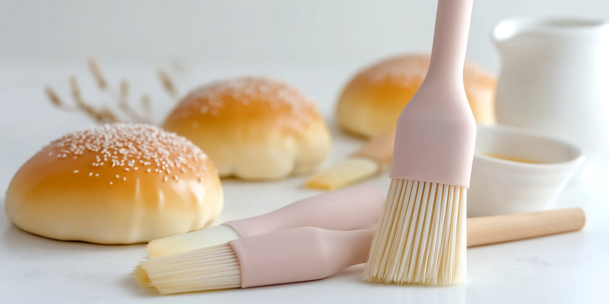 Pinceaux de cuisine en silicone pour pâtisserie et boulangerie