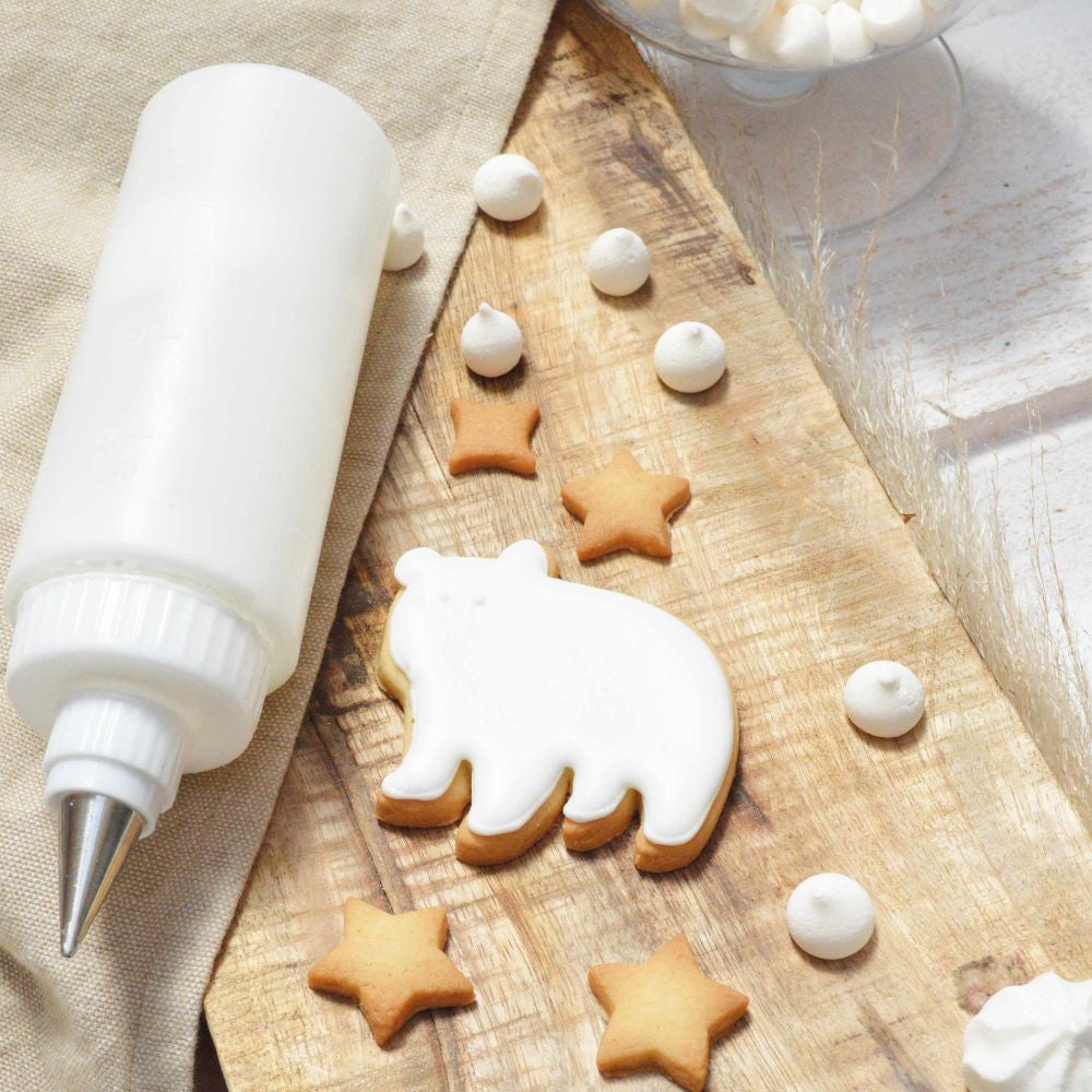 Scrapcooking Glaçage royal en poudre 190g - Blanc