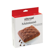Silikomart - Moule silicone Carré Matelassé Bombé 1000ml