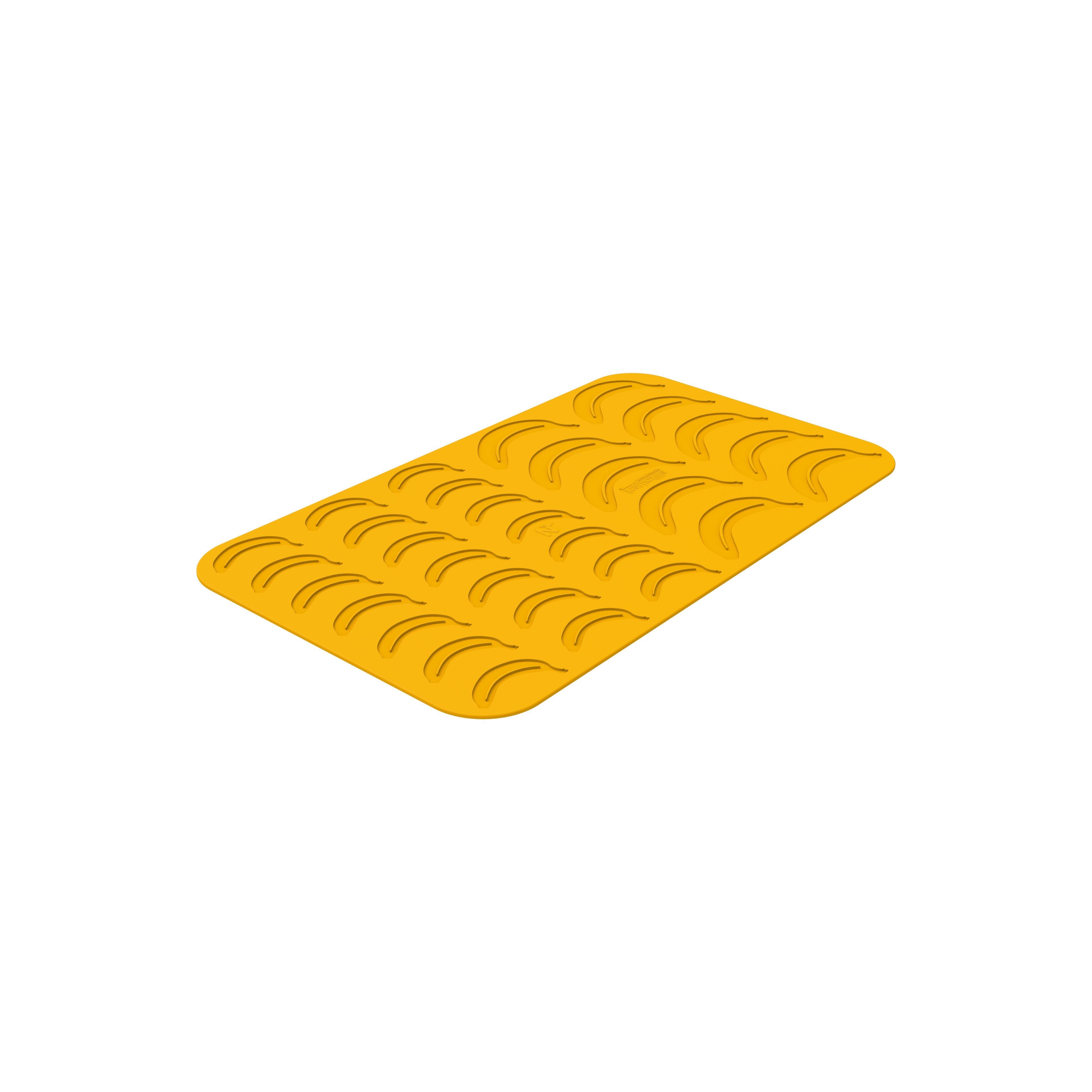 Silikomart - Moule Silicone Décor Banane (x31) Naturae