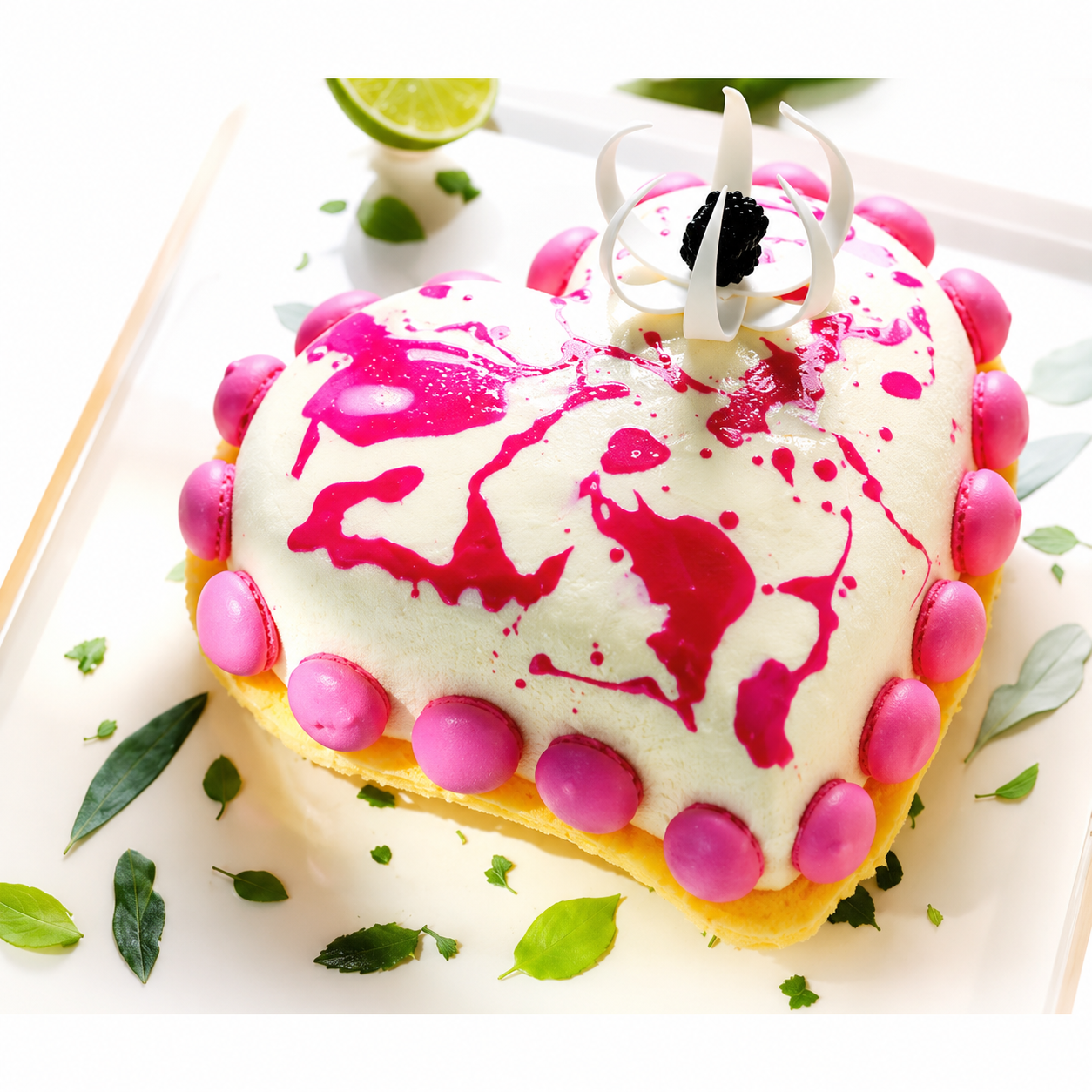 Silikomart - Moule Silicone Coeur Bombé 1100ml