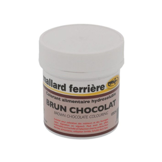 Colorant alimentaire brun chocolat Mallard Ferrière
