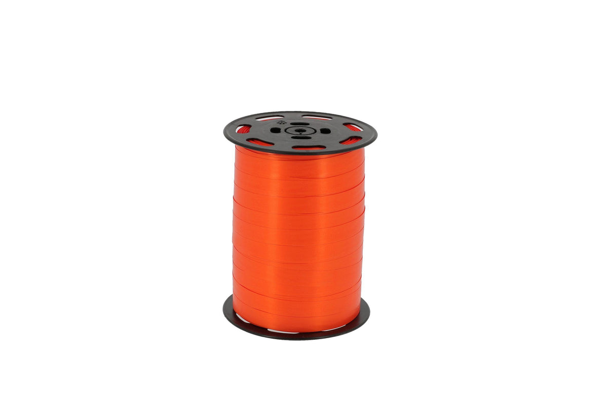 Bolduc orange en bobine pour emballages cadeaux et décoration
