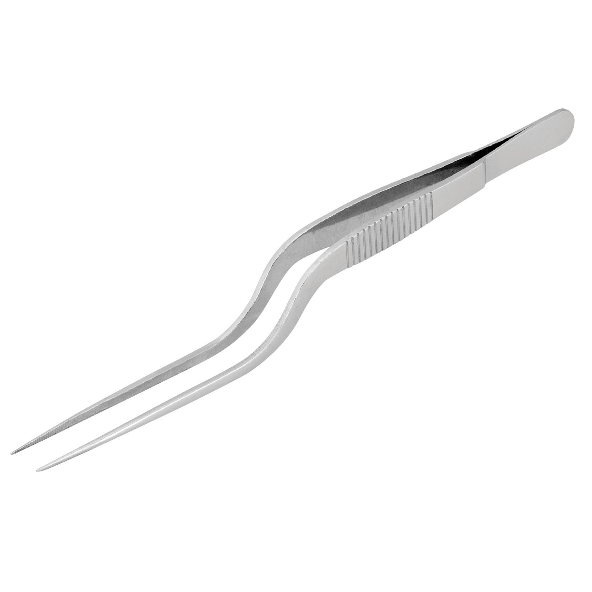 Mallard Ferrière - Pince à Dresser Inox Courbée L160 mm