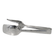 Pince de service en inox avec cuillère et fourchette
