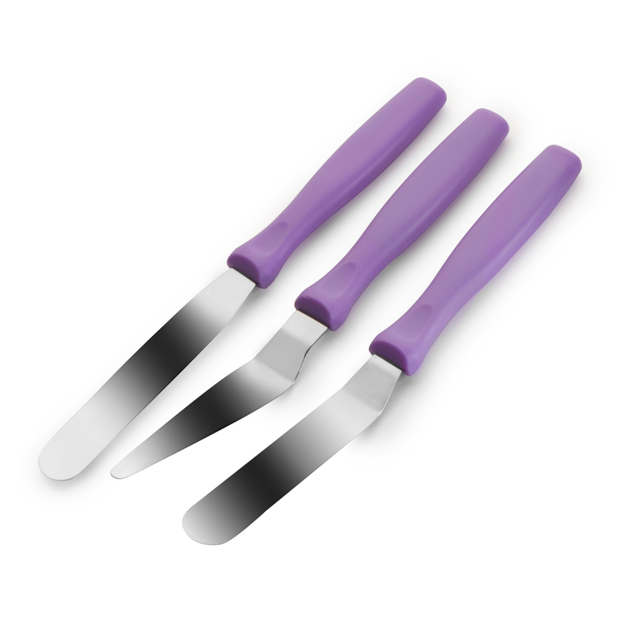 Ibili - Lot de 3 Spatules inox L100 mm