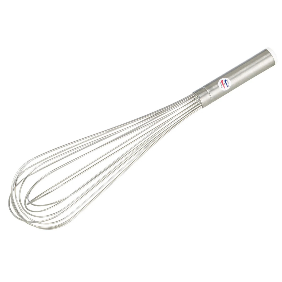 Fouet professionnel en inox à fils renforcés