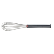 Fouet de cuisine en inox avec manche noir