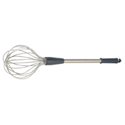 Fouet de cuisine en inox avec manche noir