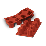 Silikomart - Moule Silicone 8 Bavarois Ø57mm 130ml