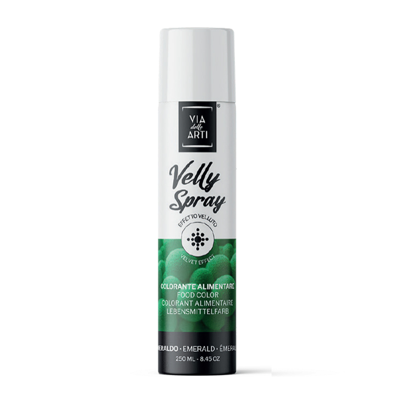 Via Delle Arti - Sprays Velours alimentaires - 250ml