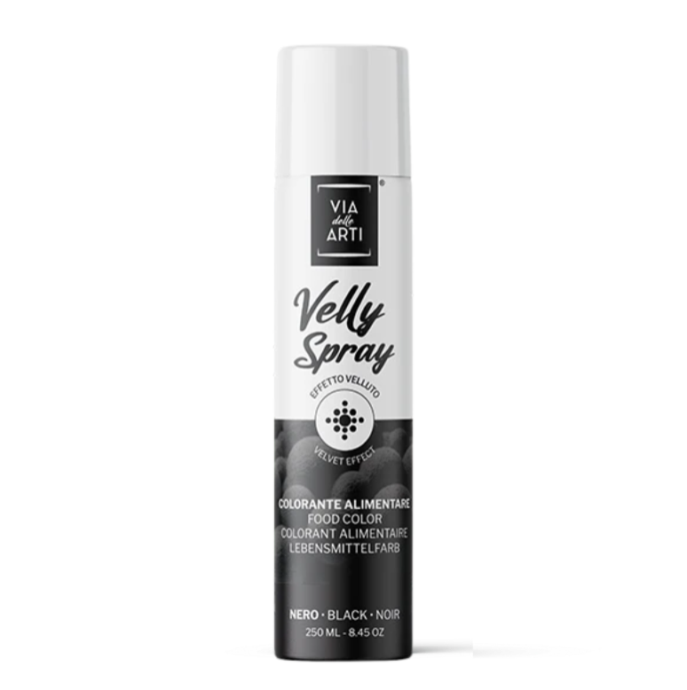 Via Delle Arti - Sprays Velours alimentaires - 250ml
