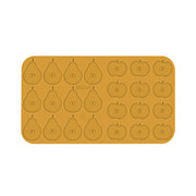 tapis décoratif motif poires et pommes