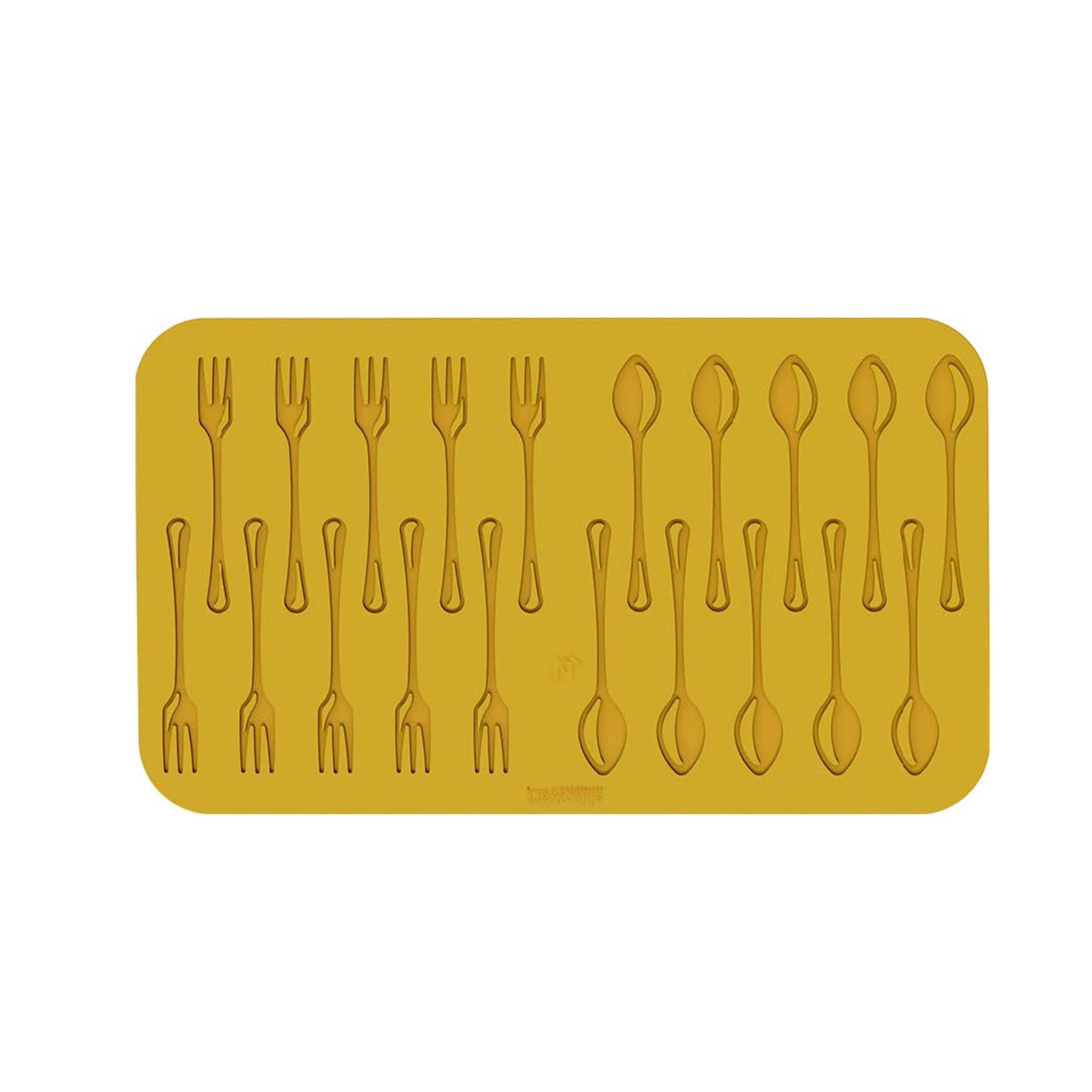 Silikomart - Moule Silicone Décor Couverts (x20) Naturae