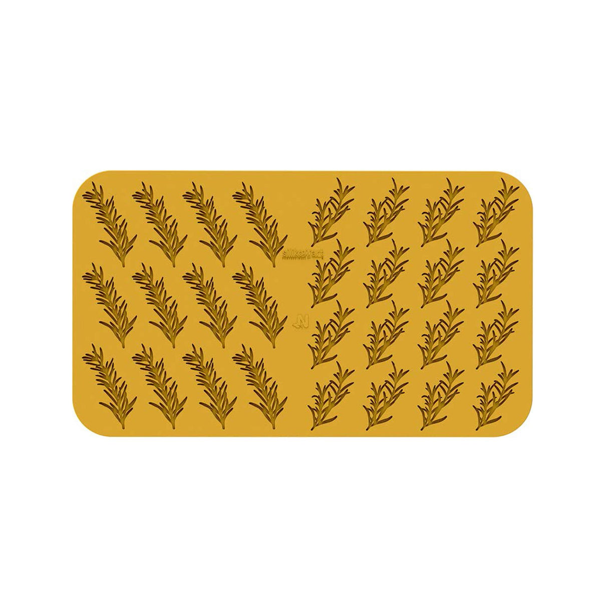 tapis décoratif motifs feuilles