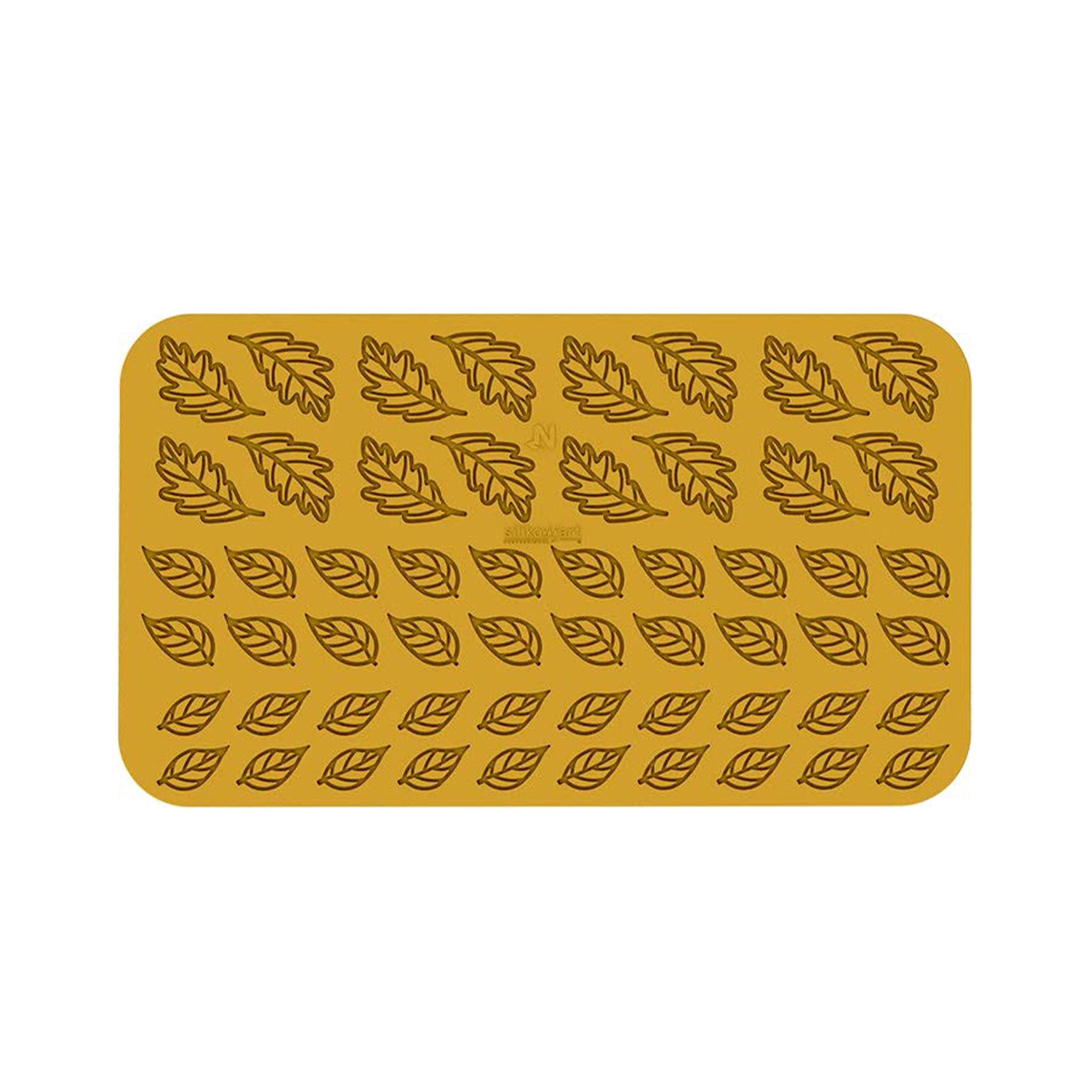 Silikomart - Moule Silicone Décor Feuilles Taiga (x56) Naturae