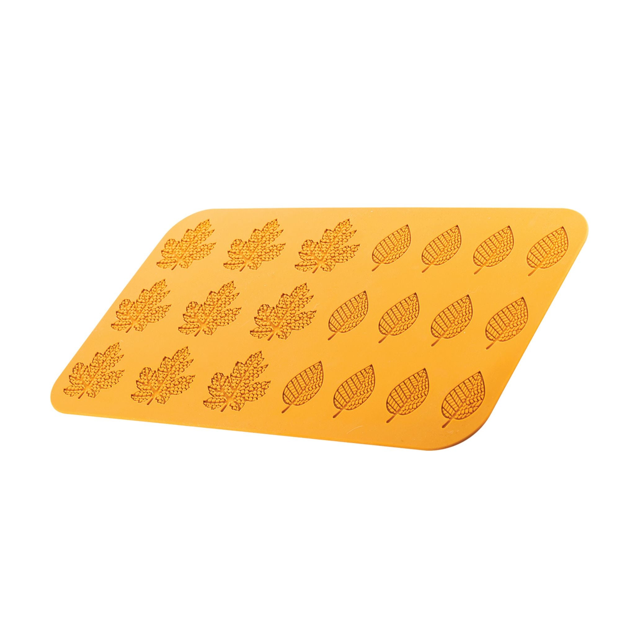 Silikomart - Moule Silicone Décor Feuilles Bois (x21) Naturae