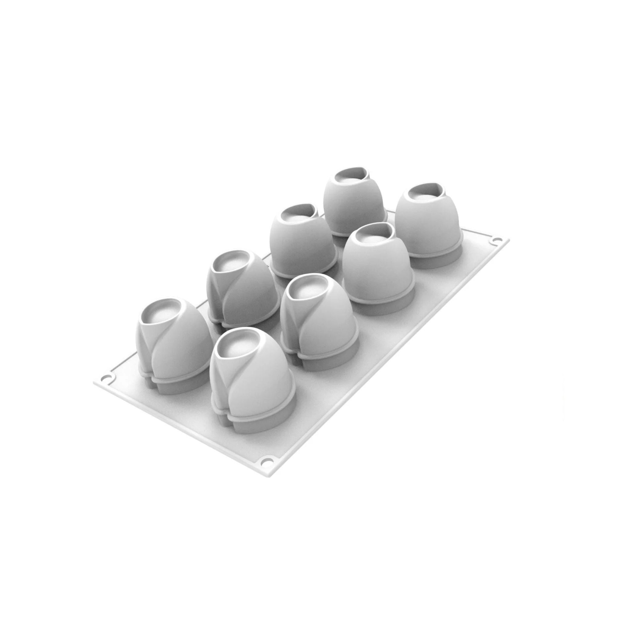 Silikomart - Moule Silicone 8 Taki Ø 5 x H 7 cm