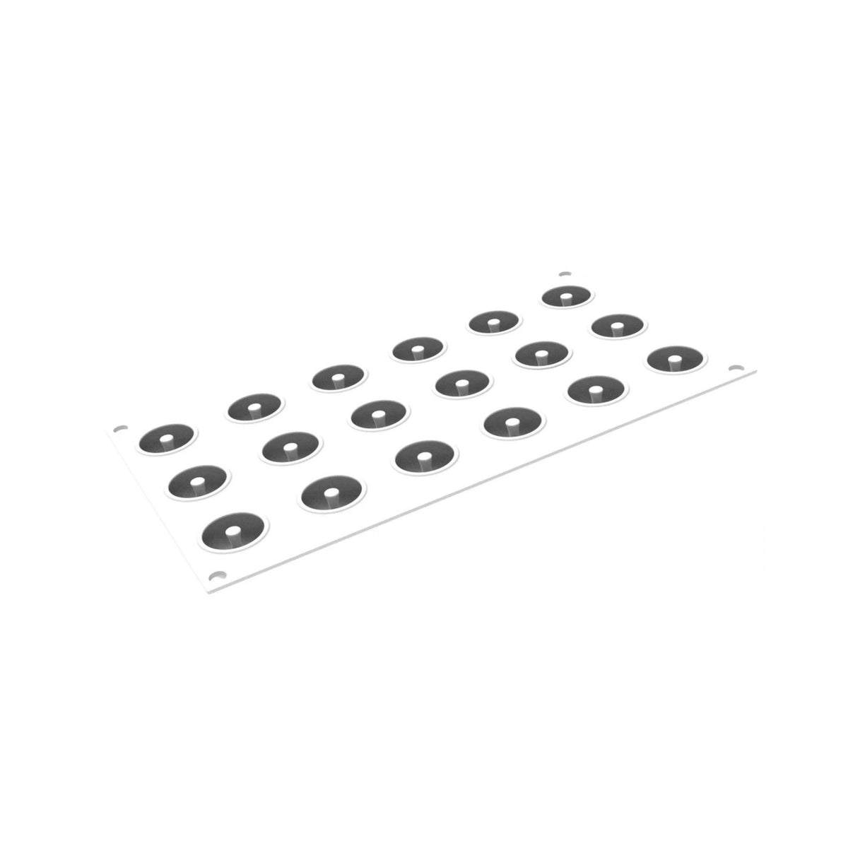 Moule silicone 18 empreintes savarins vue intérieure