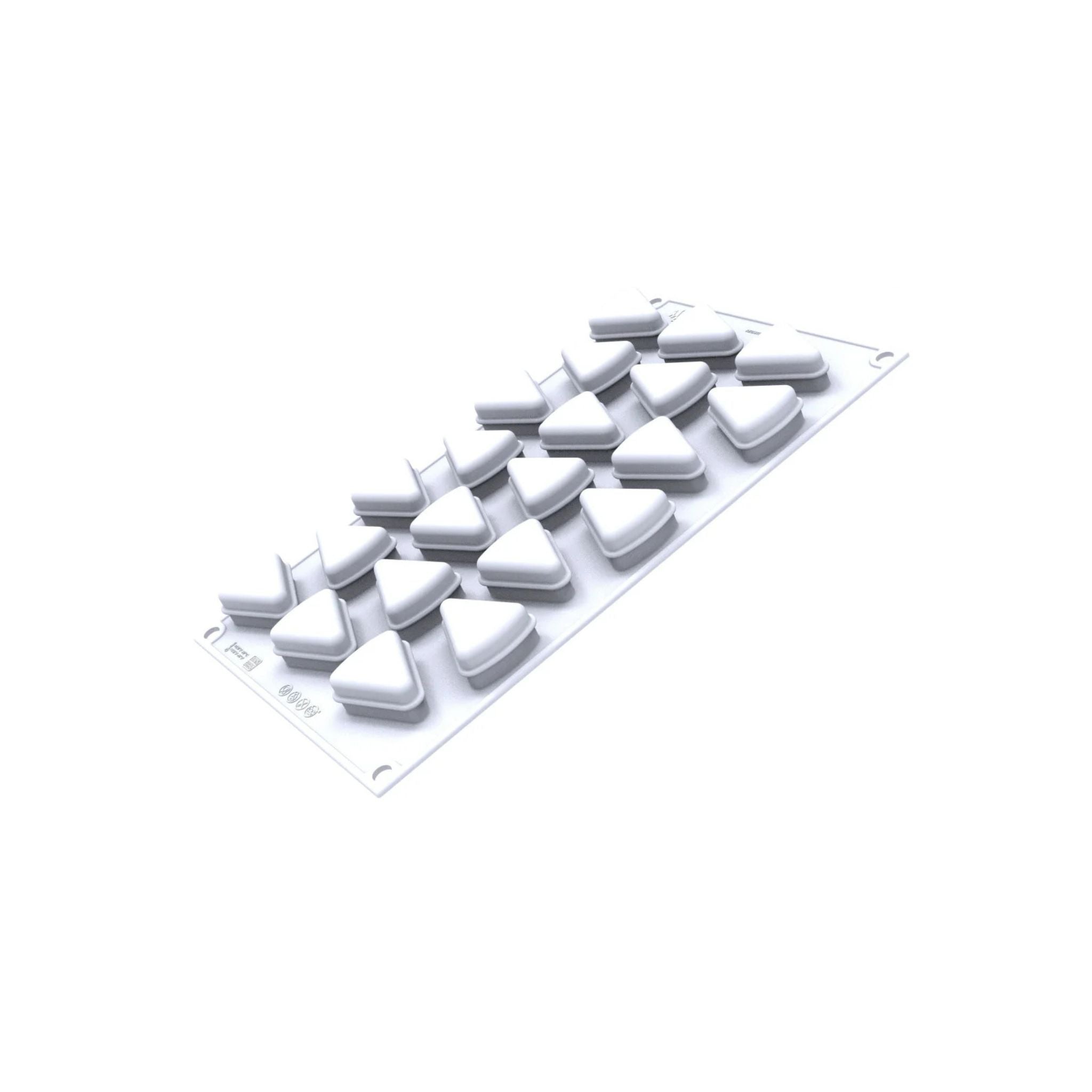 Silikomart - Moule Silicone 21 Triangles 14 ml