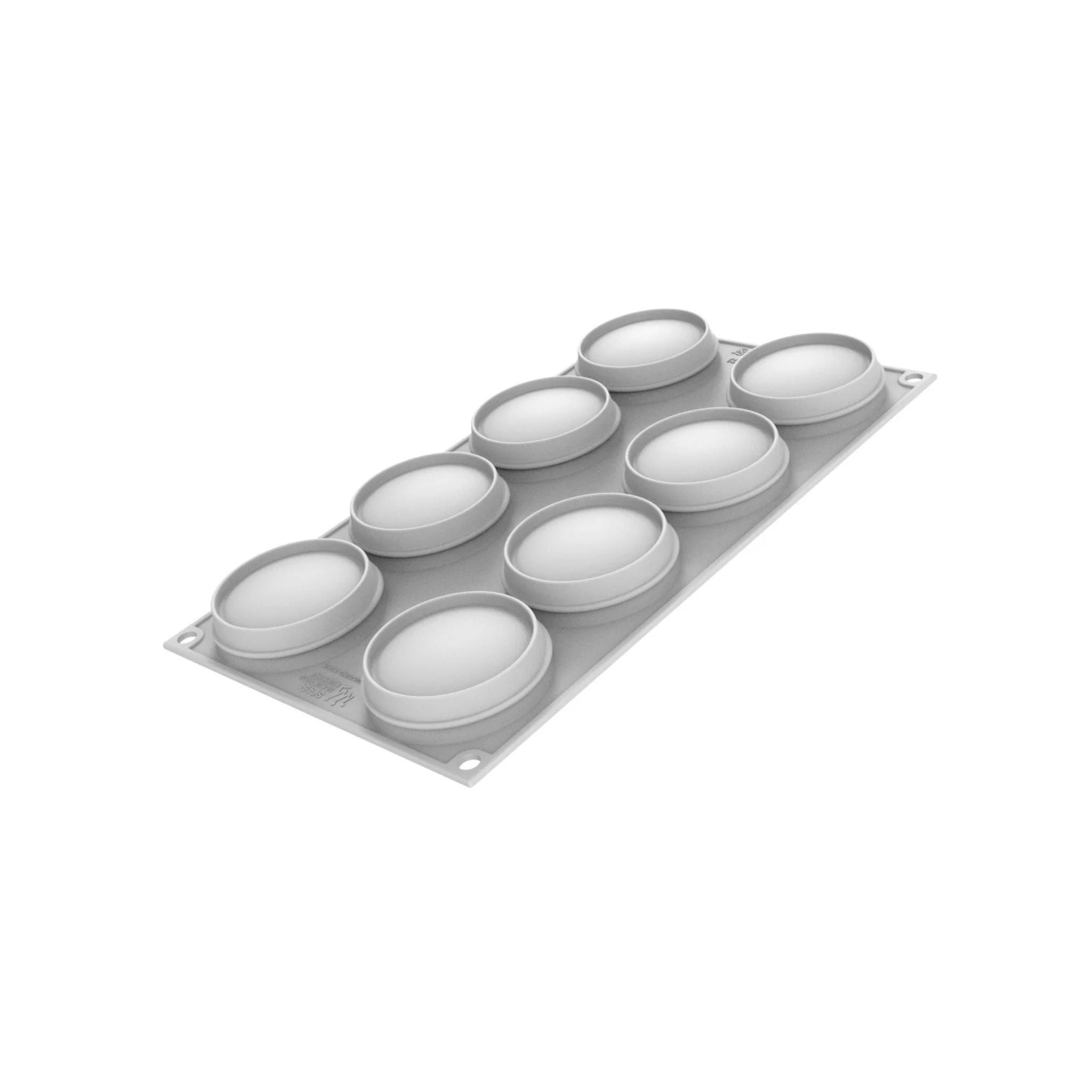 Silikomart - Kit Moule Silicone 8 Macaron Ø 6,5