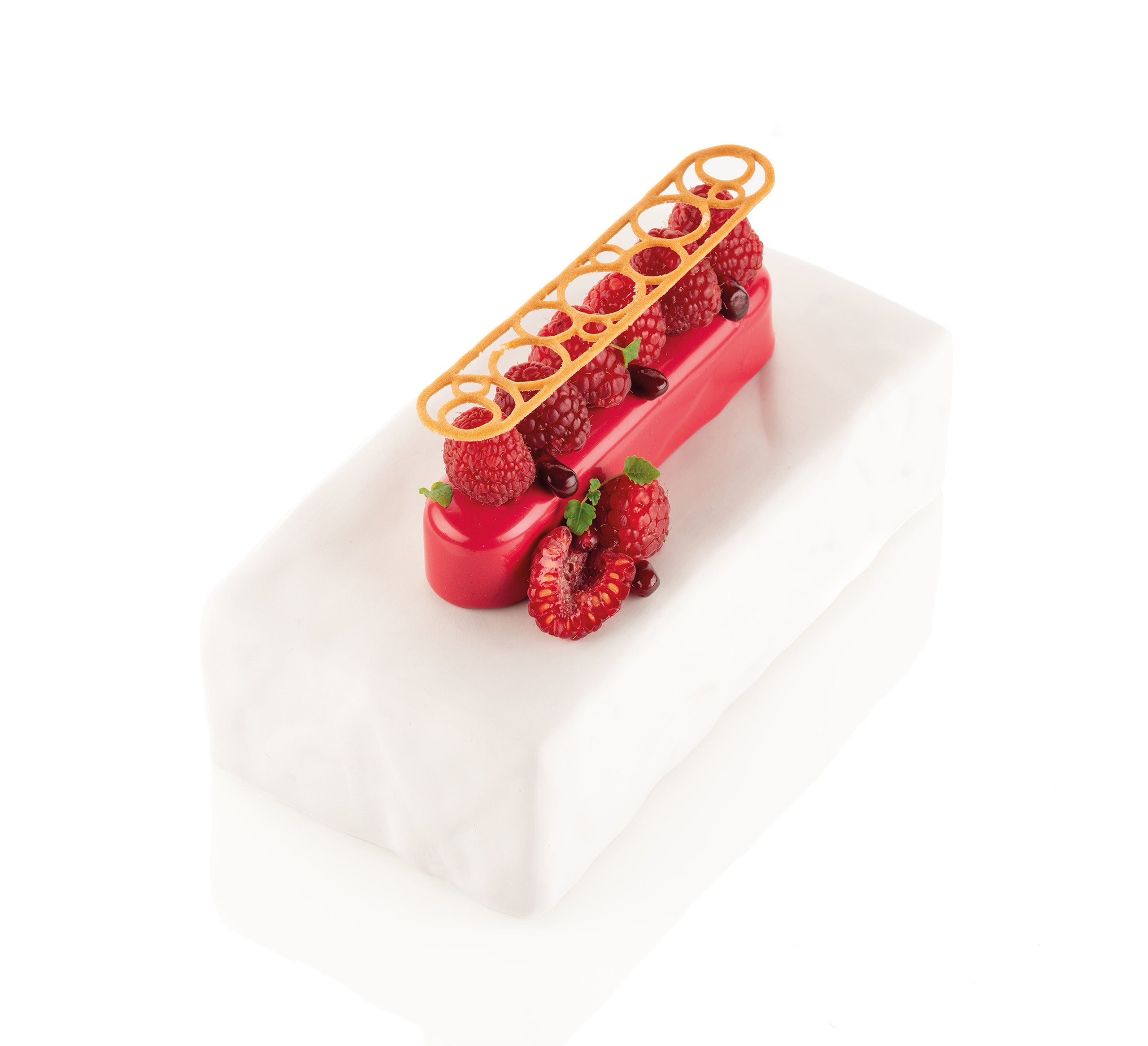 Silikomart - Moule Silicone Décor Eclair 131 x 126 mm (x18) Naturae