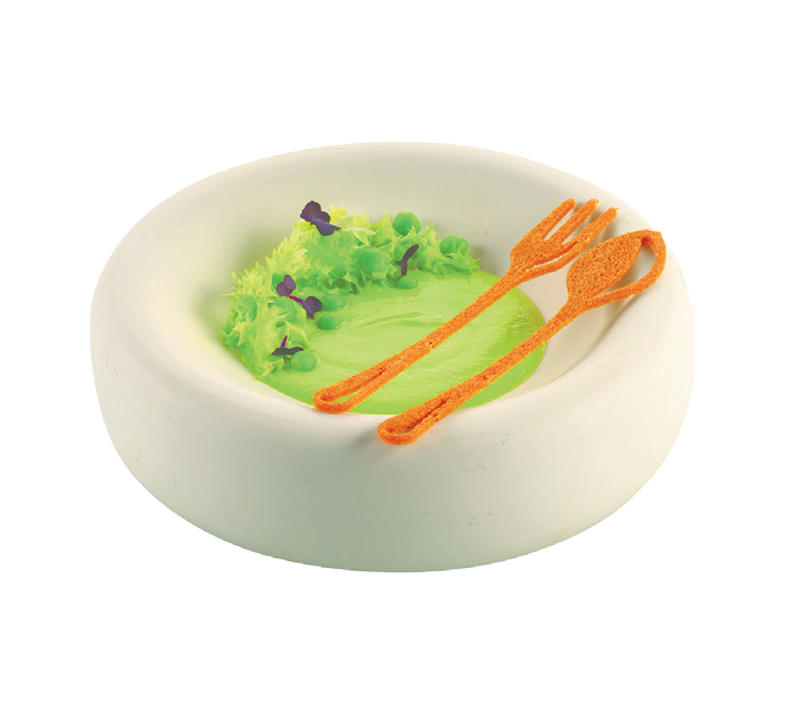 Silikomart - Moule Silicone Décor Couverts (x20) Naturae