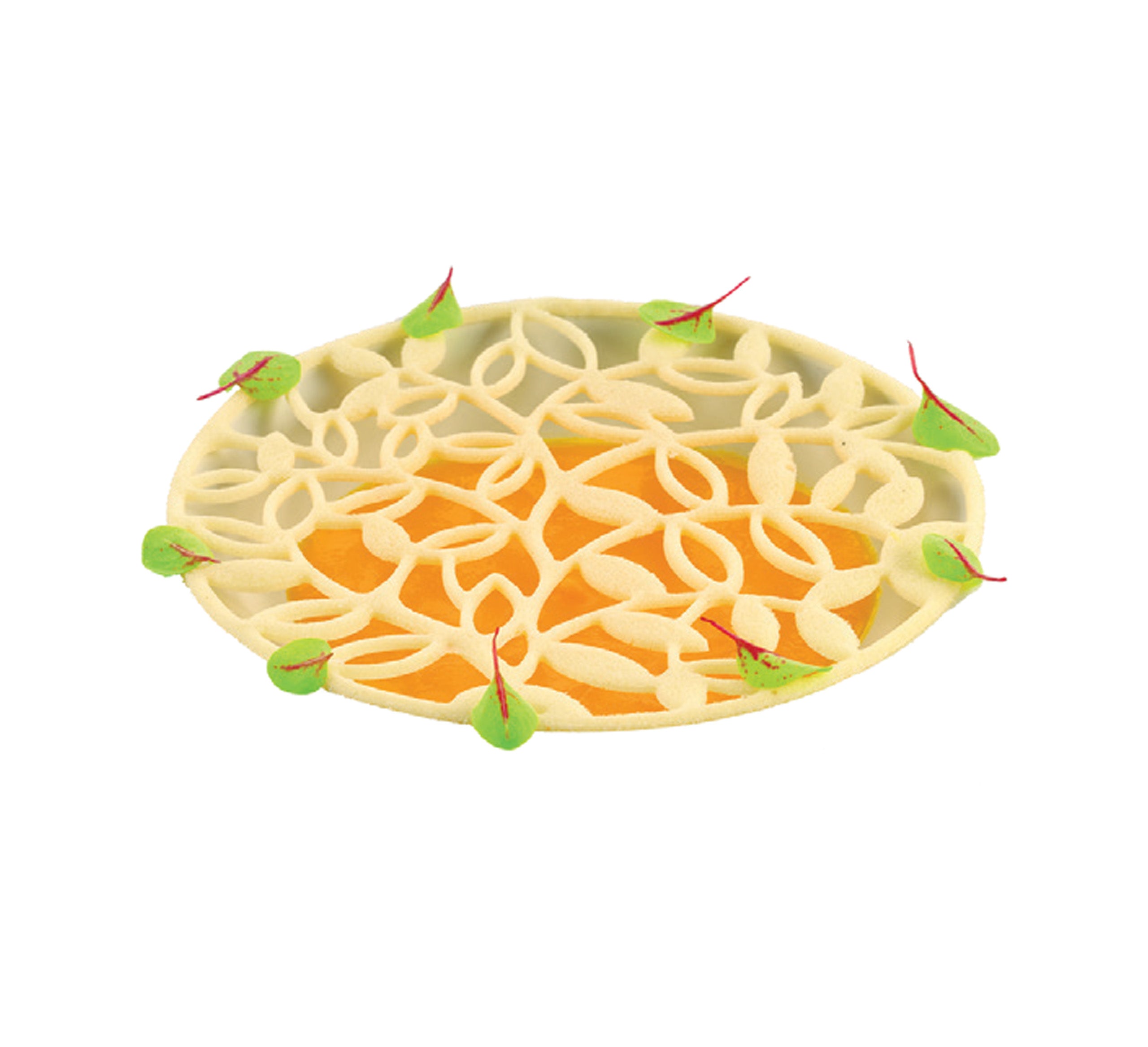 Silikomart - Moule Silicone Décors Exotique Ø 140mm (x2) Naturae