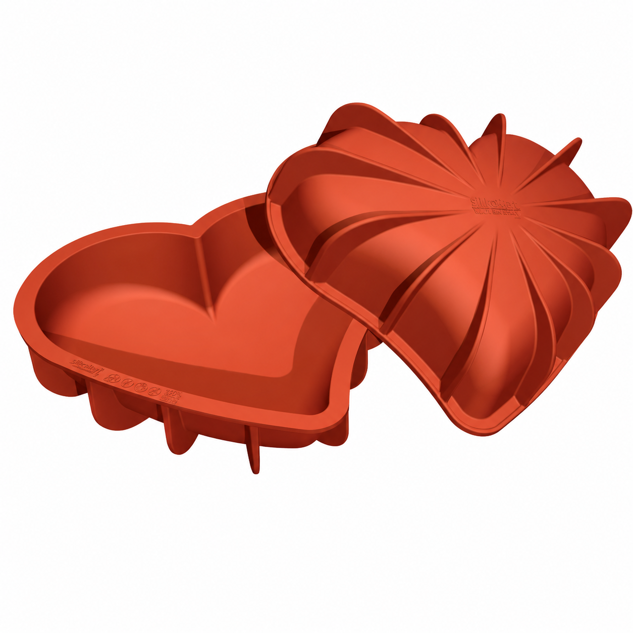 Silikomart - Moule Silicone Coeur Bombé 1100ml
