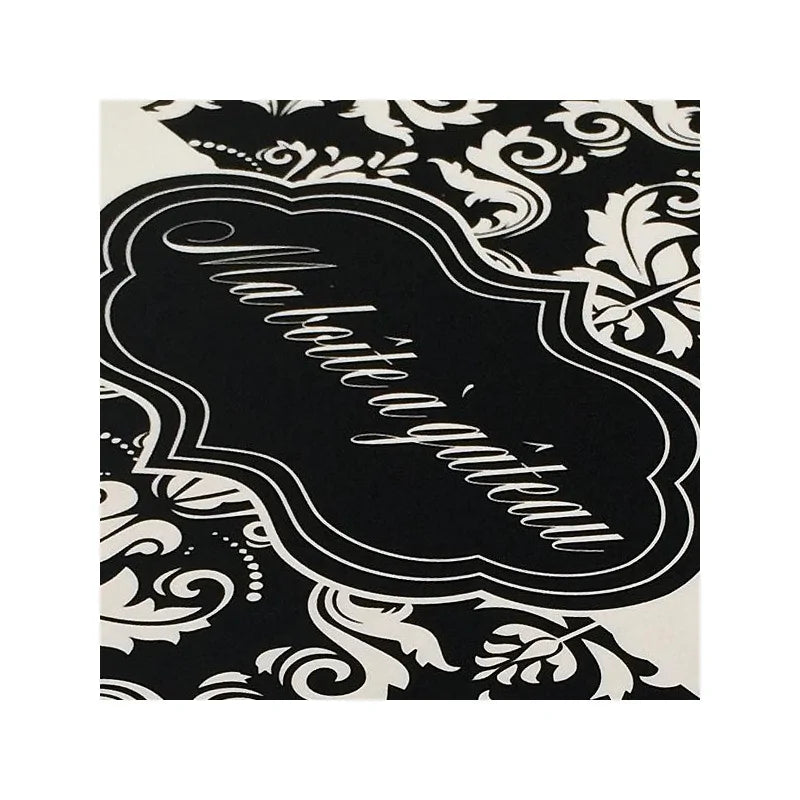 Patisdécor - Boîte à Gâteaux Carrée Motifs Arabesques