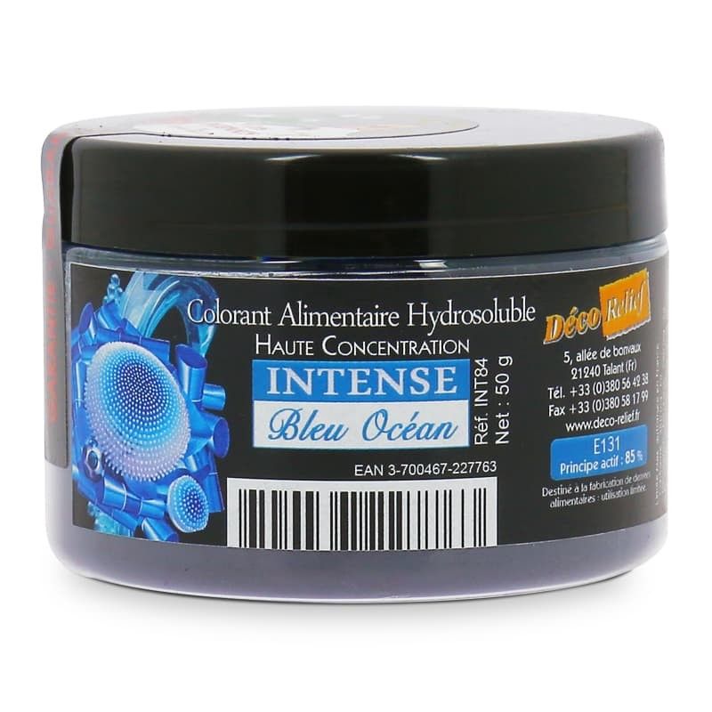 DécoRelief - Colorant Hydrosoluble Intense en poudre 50 g