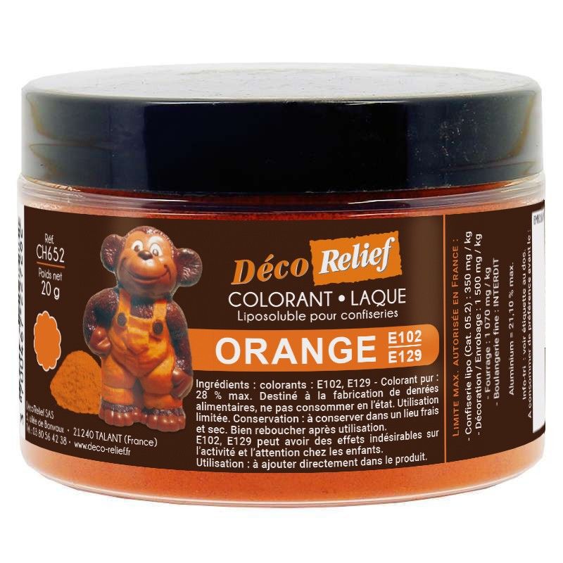 Décorelief - Colorant alimentaire laque liposoluble 20g