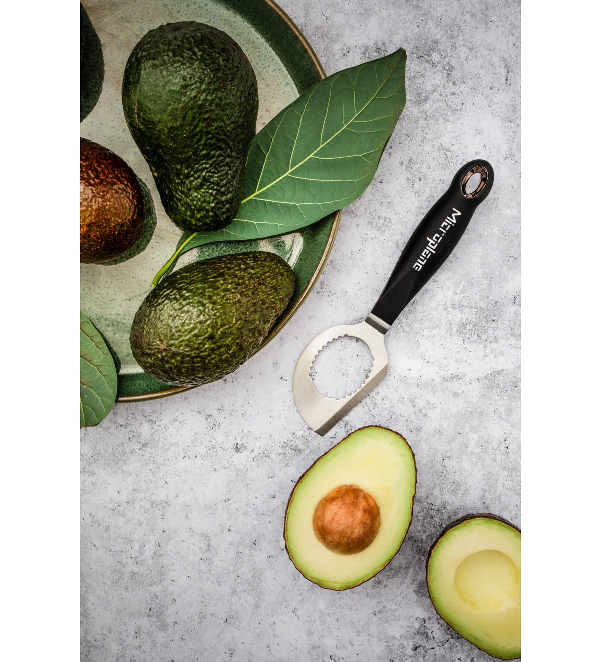 Coupe-avocat 3-en-1 Microplane – avec avocats