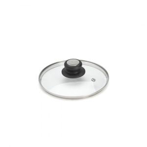De Buyer - Couvercle en verre avec bouton en bakélite/inox