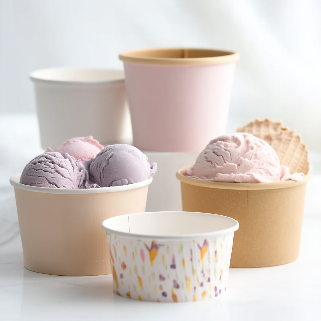 Emballages pour glaces