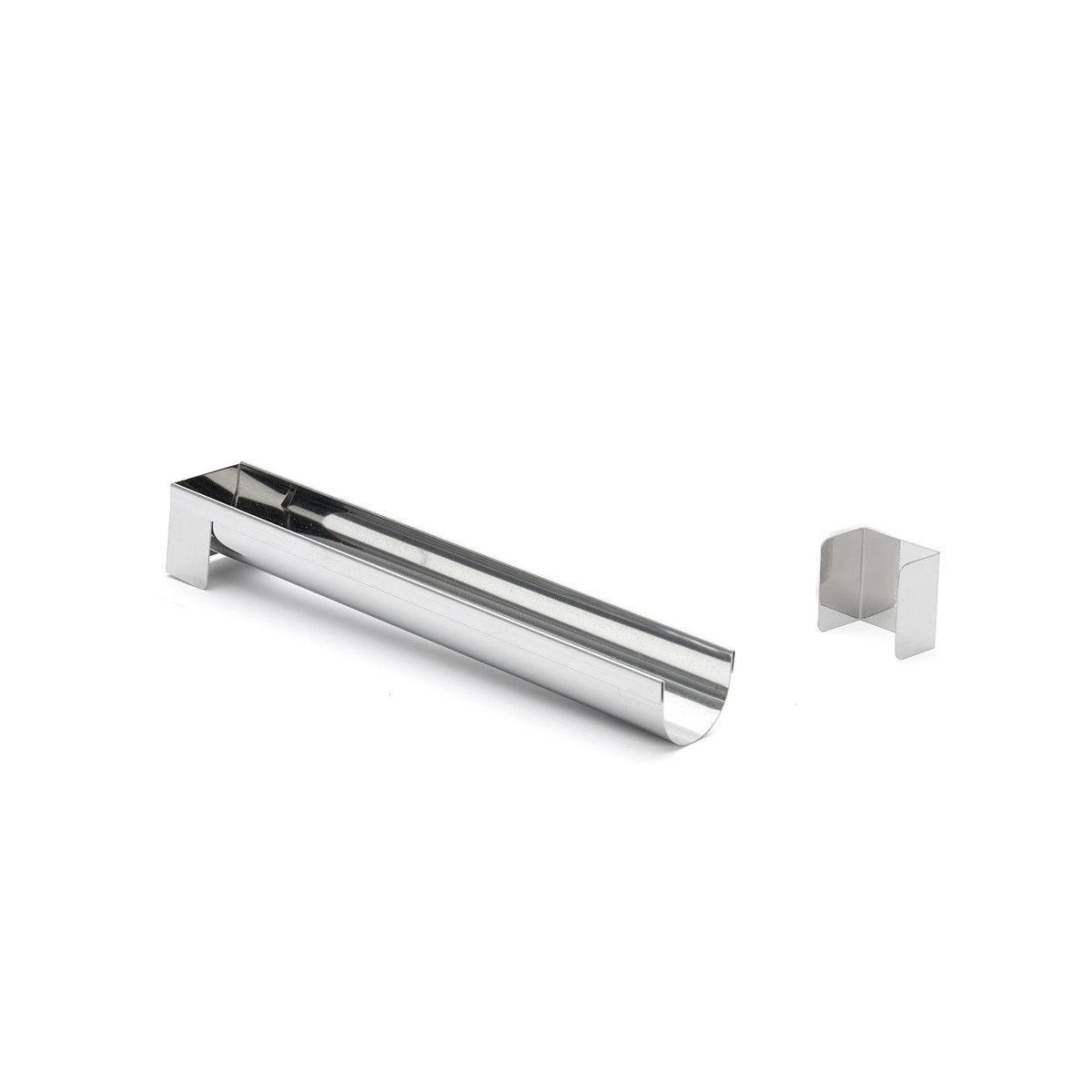 De Buyer - Gouttière à bûche inox démontable Rond