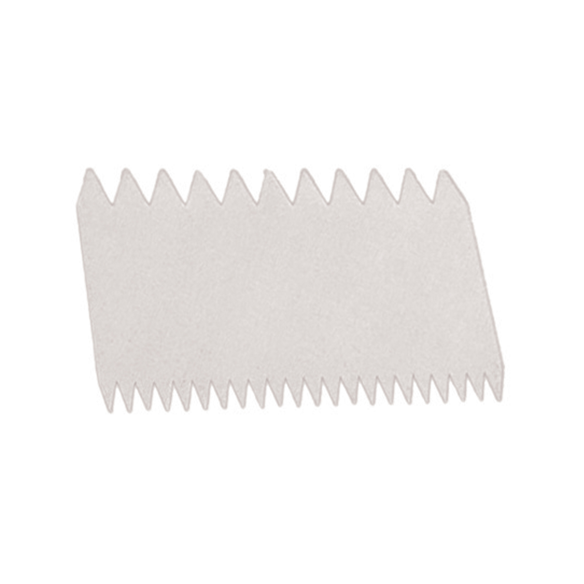 Mallard Ferrière - Peigne Décor Rectangulaire en Plastique 110mm