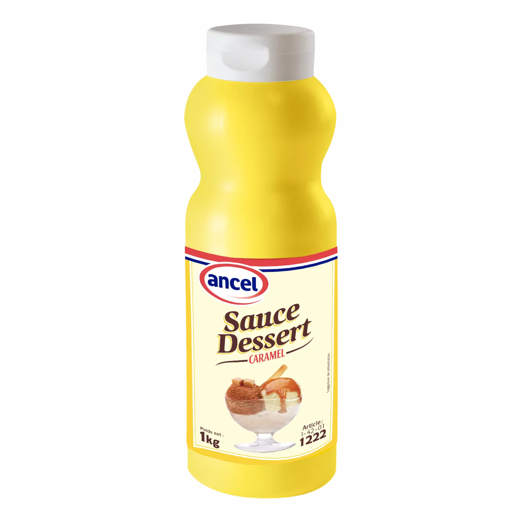 Ancel - Sauce Dessert 1kg - Caramel
