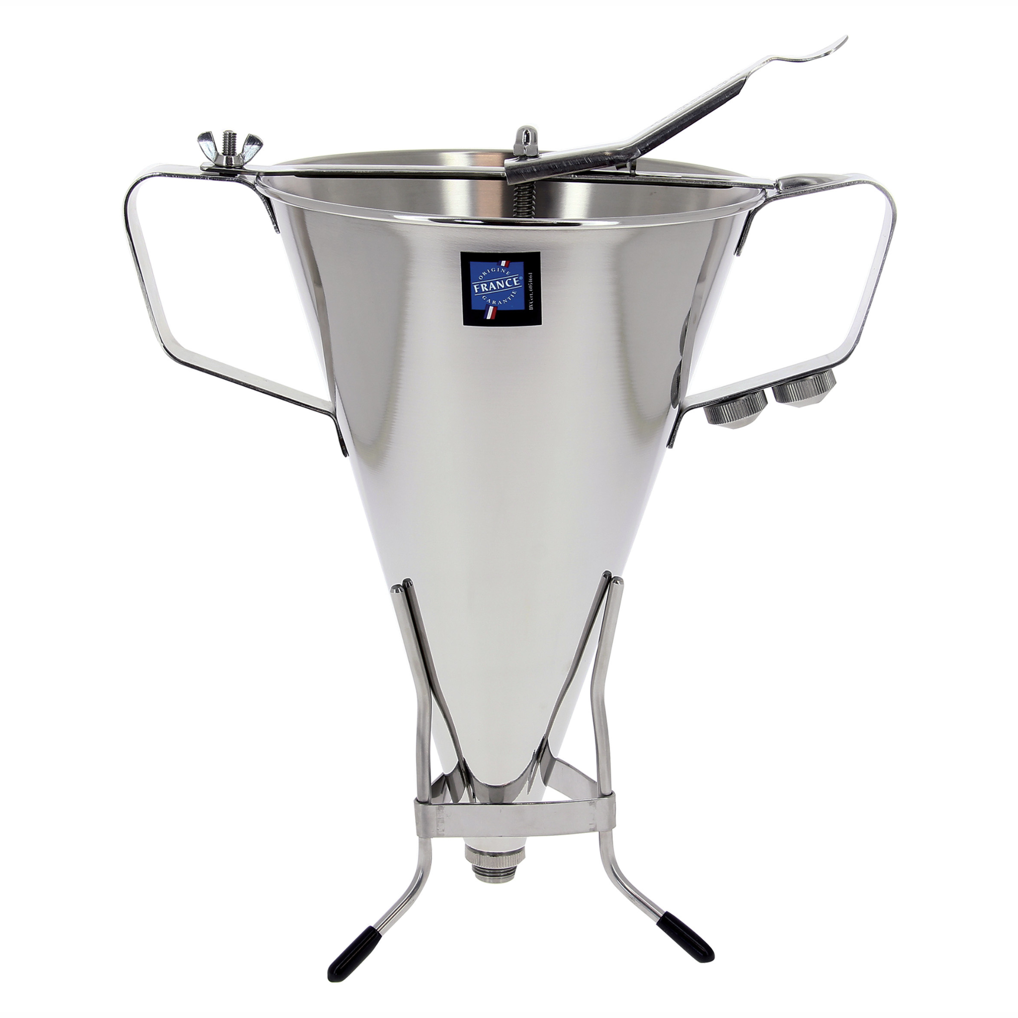 Mallard Ferrière - Entonnoir à Piston XL Inox Ø 20 cm