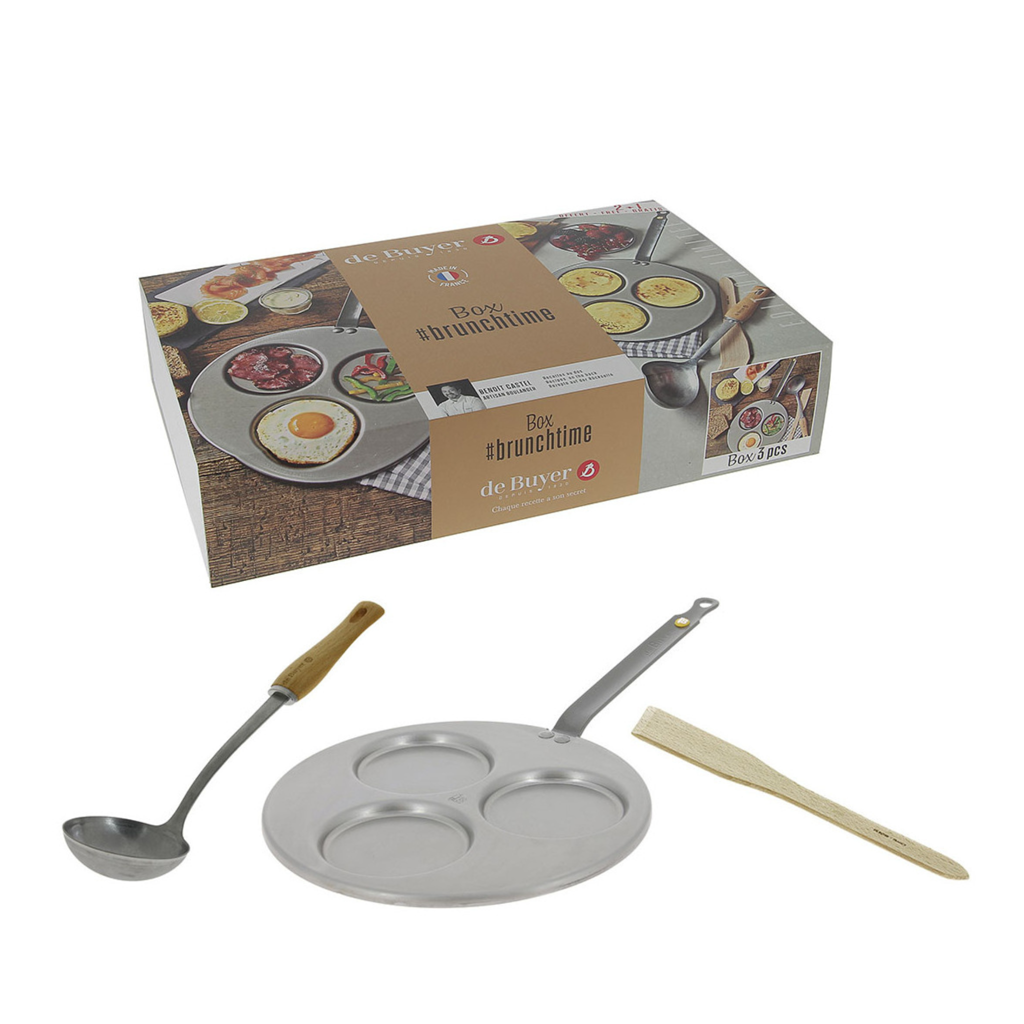 De Buyer - Box Brunchtime 3 pièces