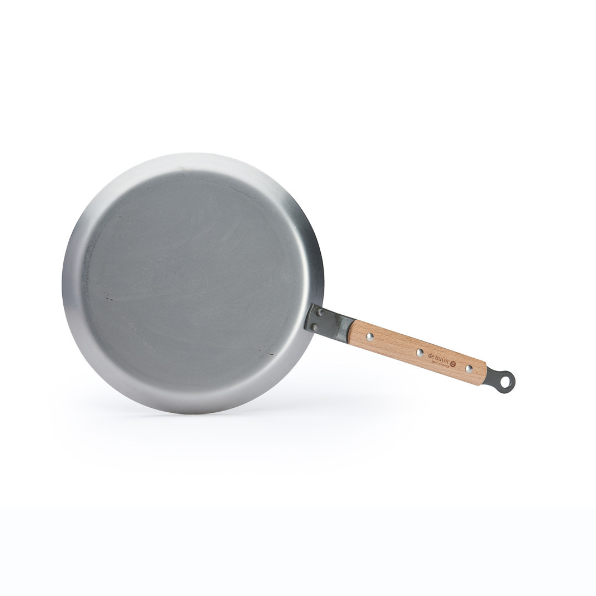 De Buyer - Poêle à crêpes en acier MINERAL B BOIS Ø 24 cm