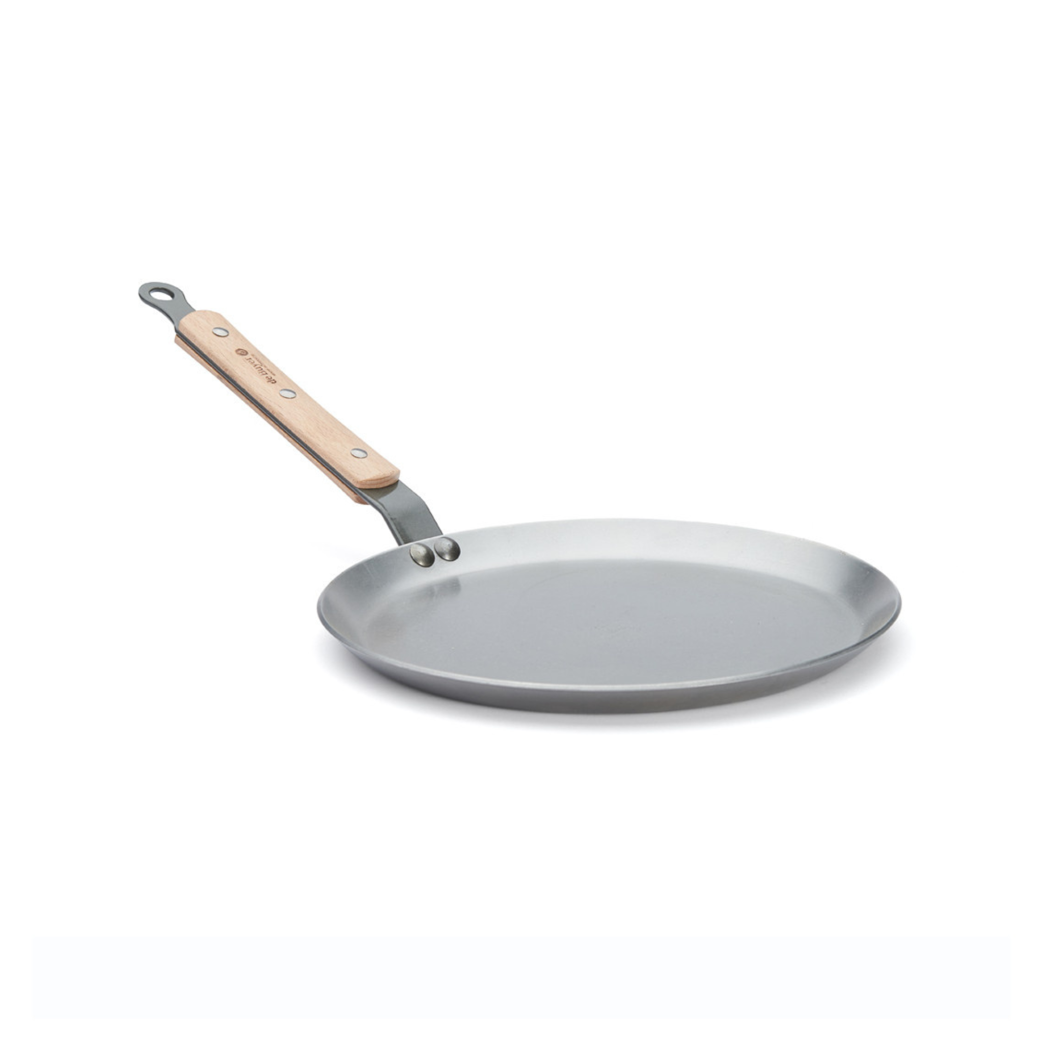 De Buyer - Poêle à crêpes en acier MINERAL B BOIS Ø 24 cm