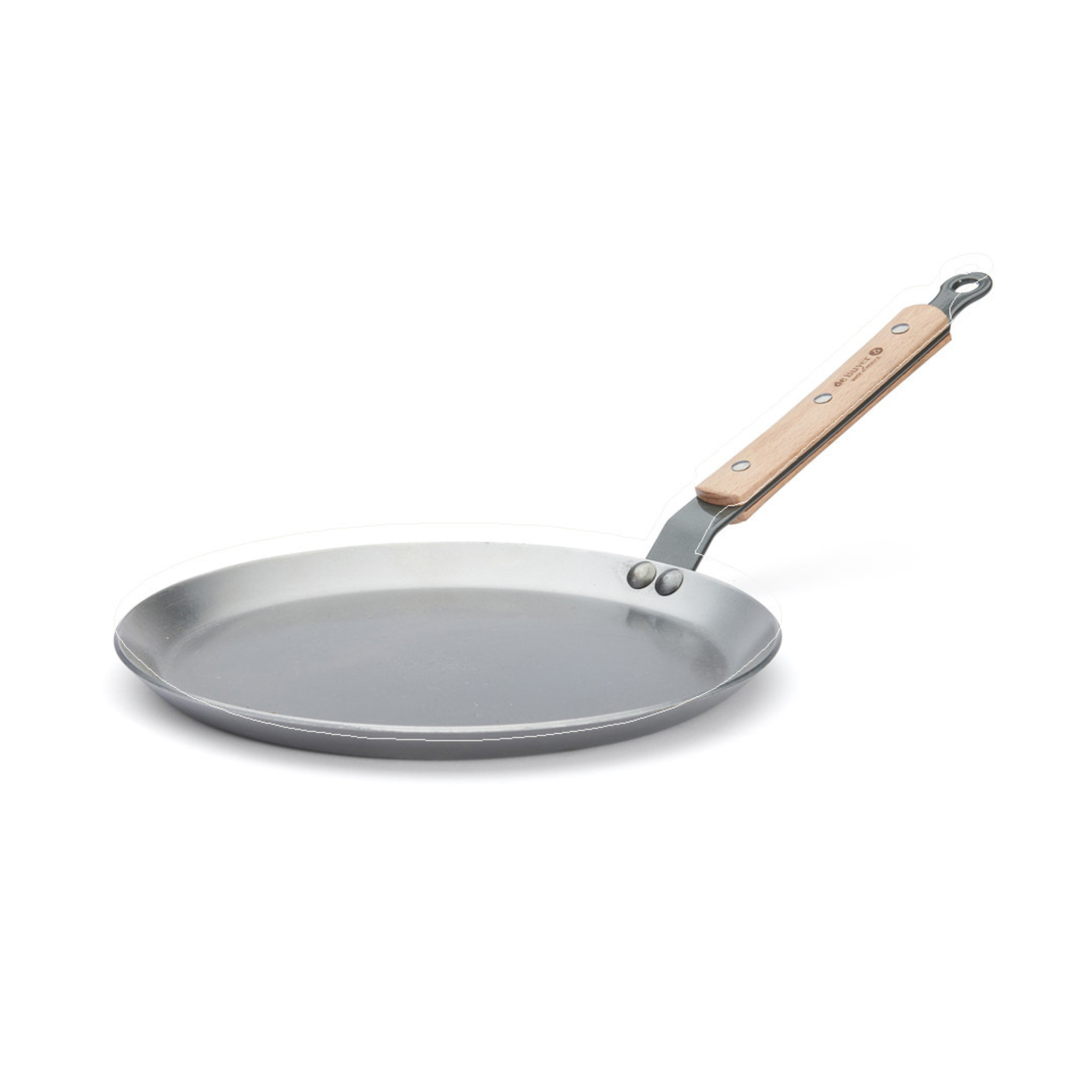 De Buyer - Poêle à crêpes en acier MINERAL B BOIS Ø 24 cm