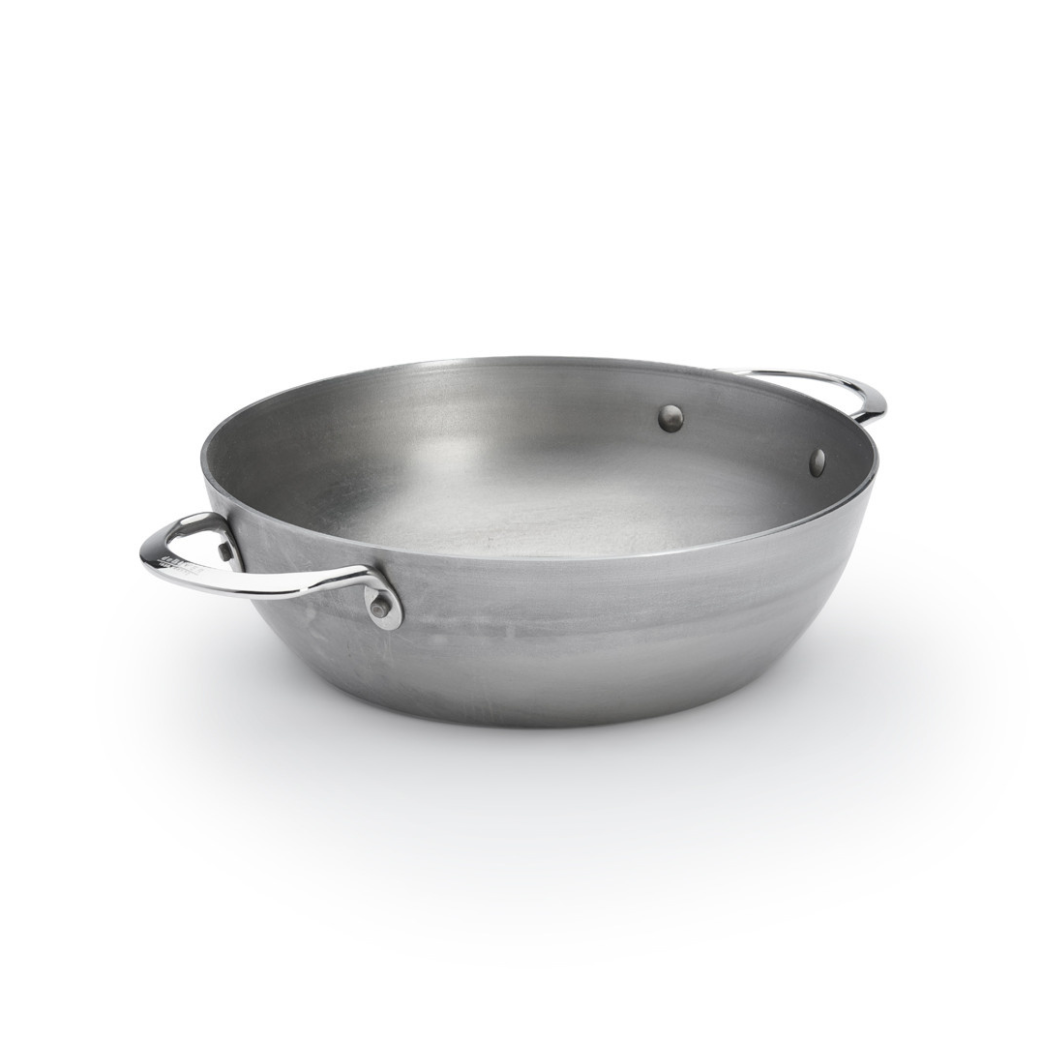 De Buyer - Sauteuse paysanne en acier MINERAL B  2 anses