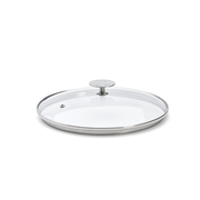 De Buyer - Couvercle en verre universel avec pontet inox
