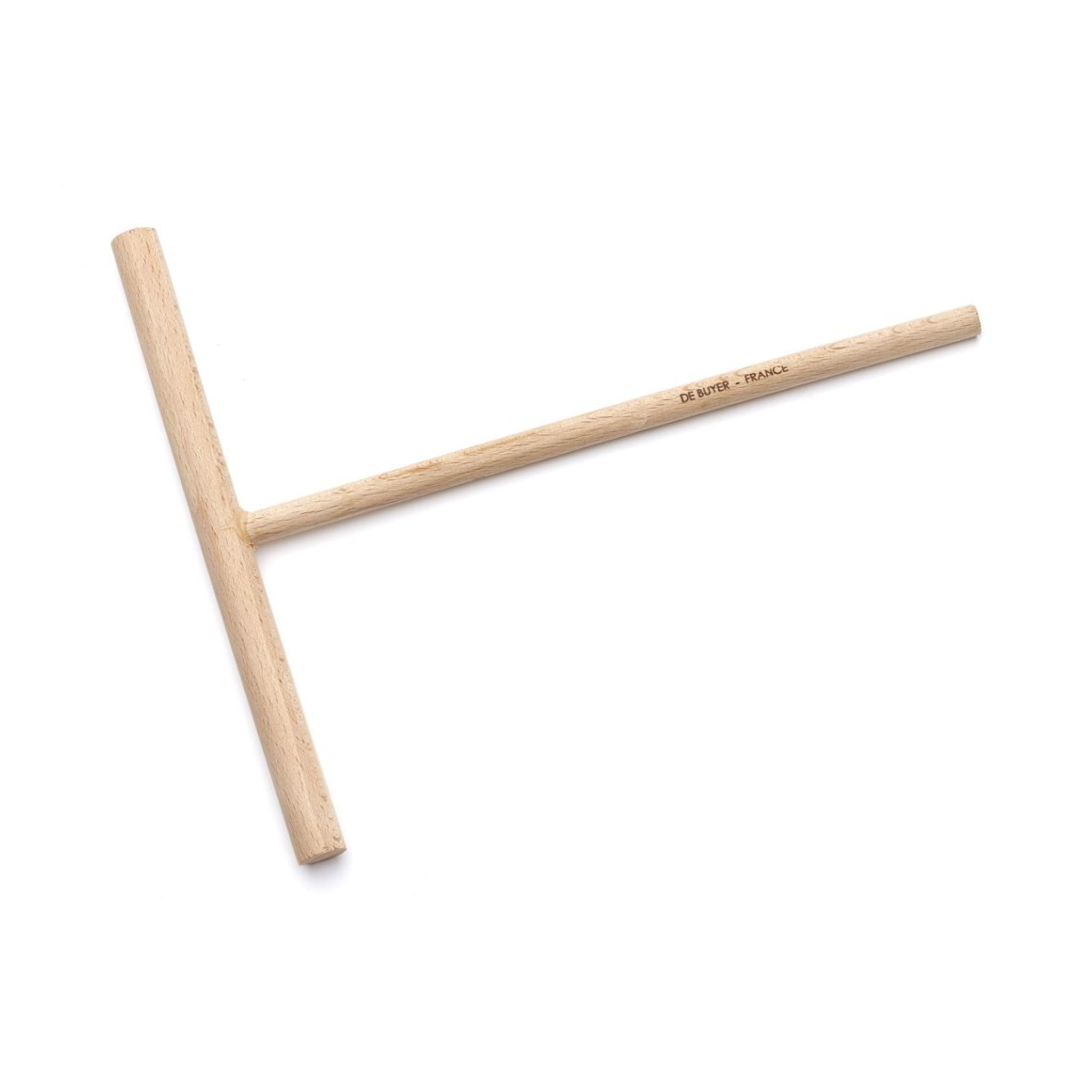 De Buyer - Râteau à crêpe rond bois B BOIS 20,5 x 16 cm